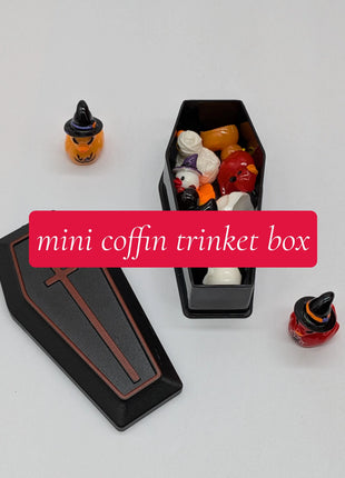 Mini Coffin Trinket Tray