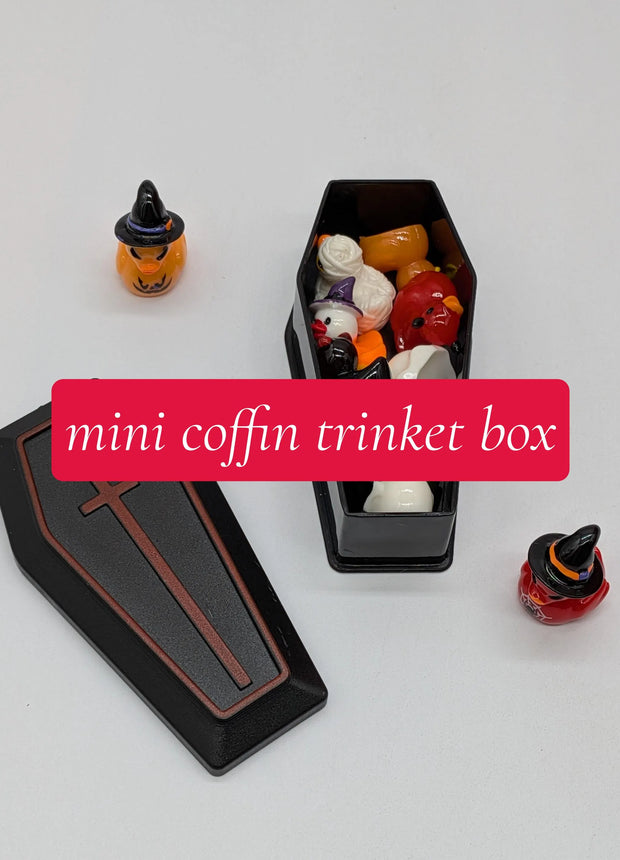 Mini Coffin Trinket Tray