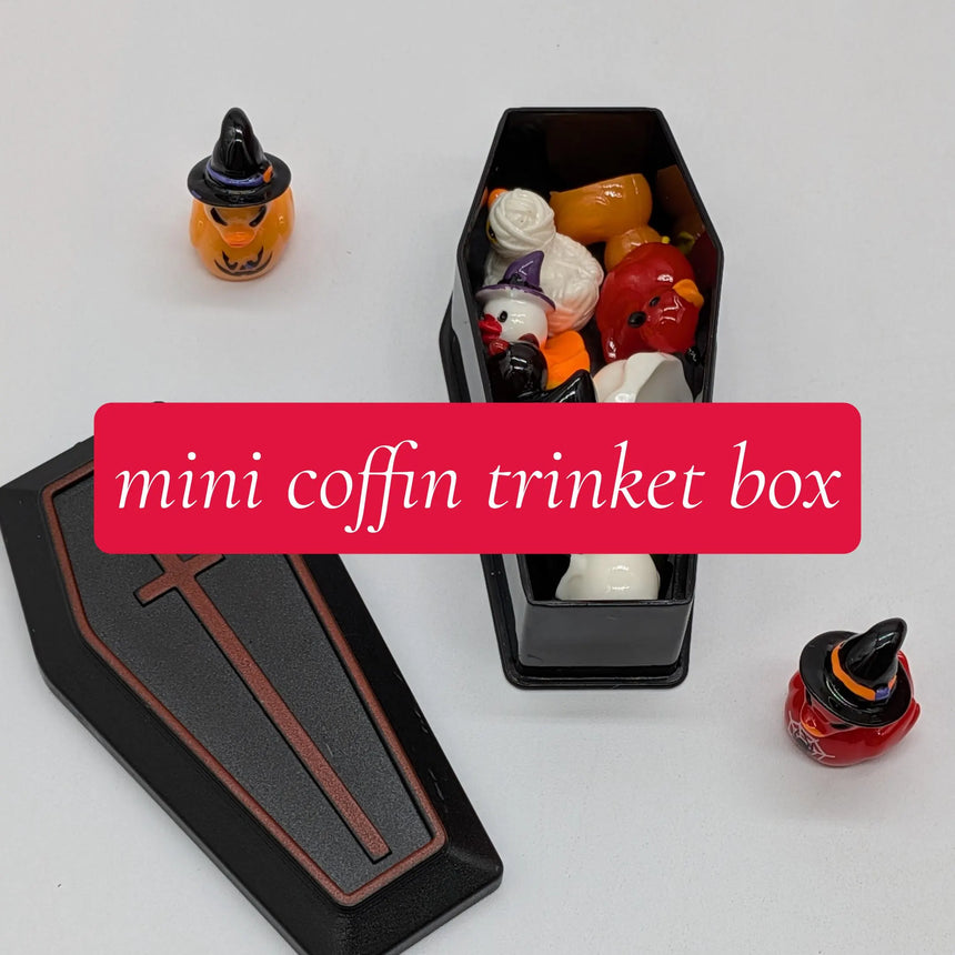 Mini Coffin Trinket Tray
