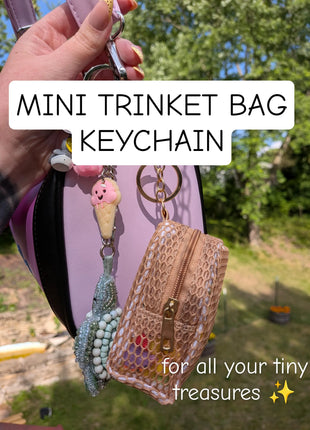 Mini Backpack Keychain - Trinket Carrying Bag
