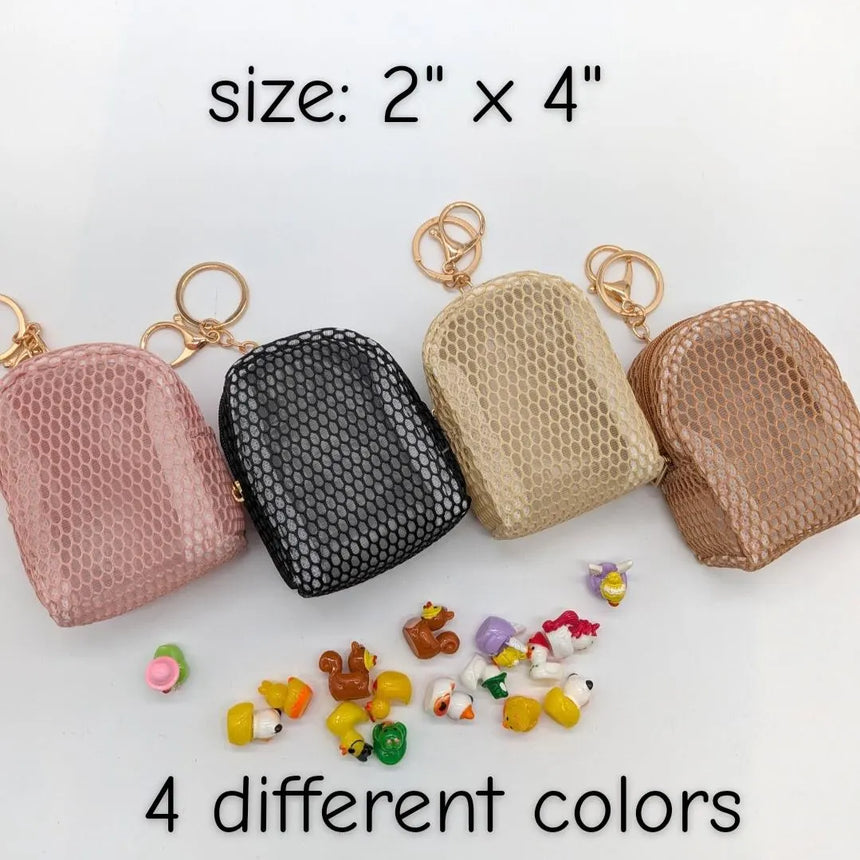 Mini Backpack Keychain - Trinket Carrying Bag