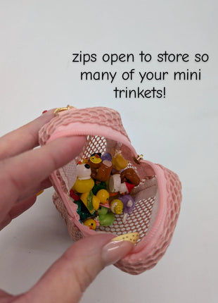 Mini Backpack Keychain - Trinket Carrying Bag