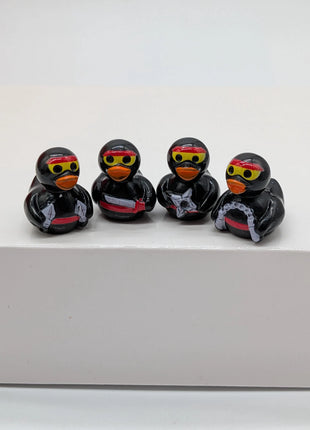 4 pc Mini Ninja Ducks