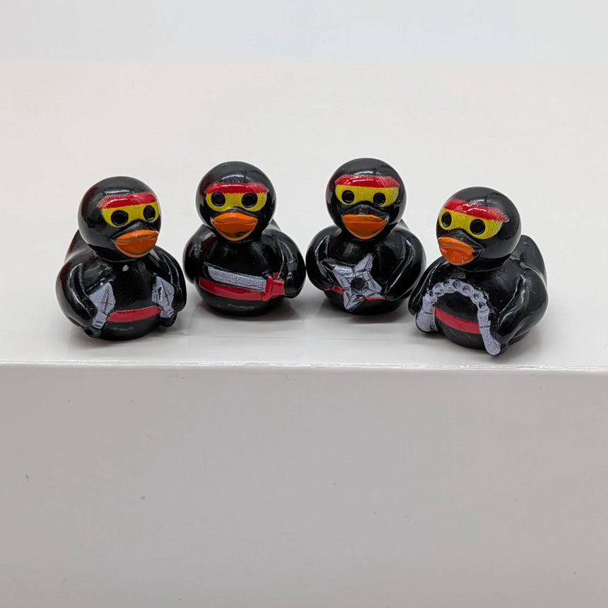 4 pc Mini Ninja Ducks