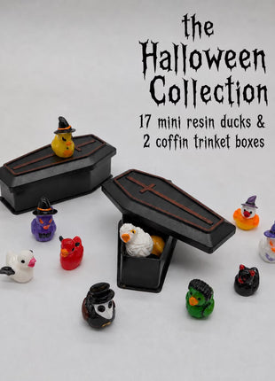 Mini Resin Ducks: The Halloween Collection