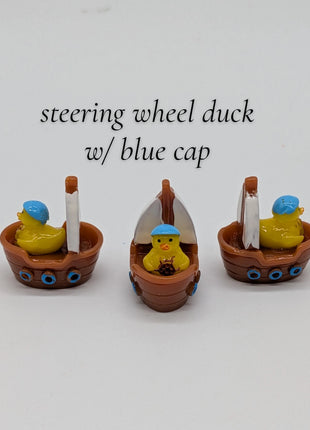 4 pc Pirate Ship Ducks