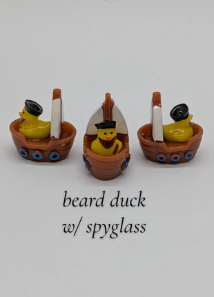 4 pc Pirate Ship Ducks