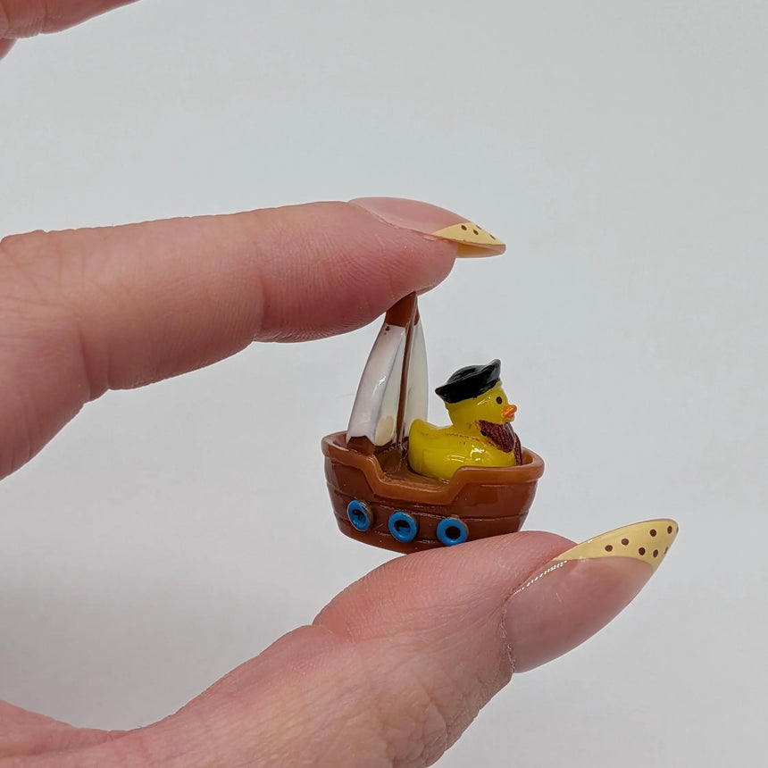 4 pc Pirate Ship Ducks