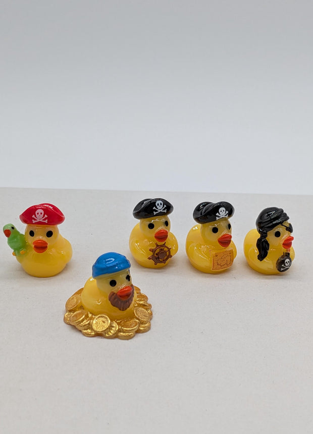 Mini Pirate Crew Ducks (5 pc)