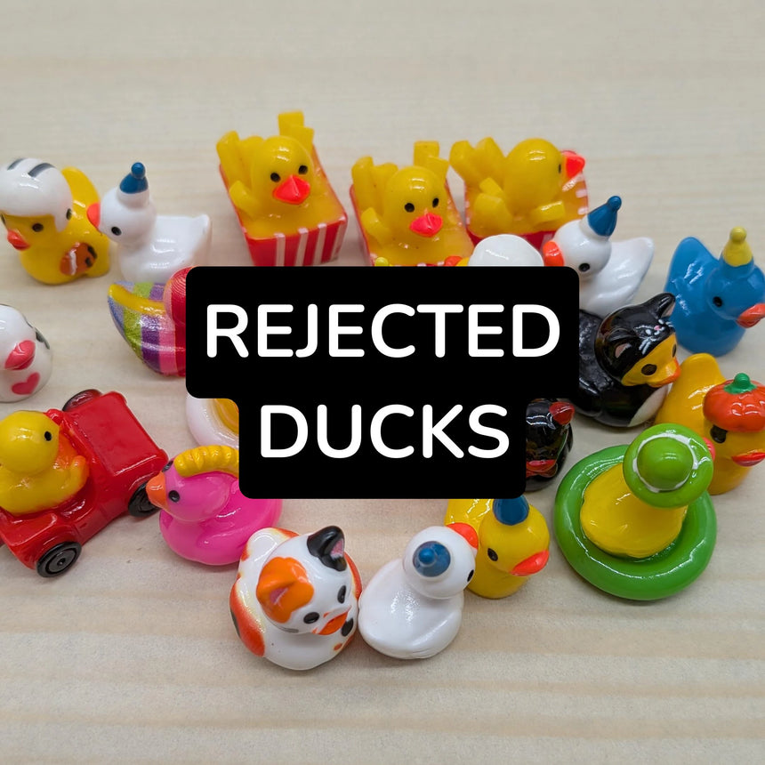 REJECT DUCKS (and sometimes other charms)