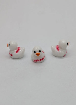 5 pc Sports Ball Squad - Mini Resin Sports Ducks