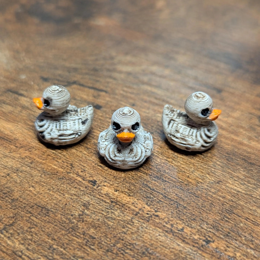 10 pc Mini Skeleton Ducks