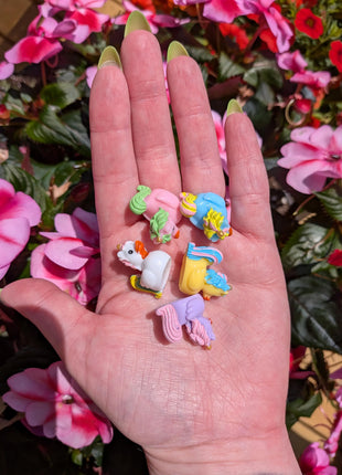 5 pc Unicorn Duck Collection