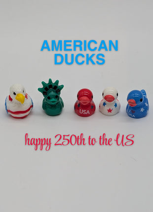 Mini USA Ducks - 4th of July Collection